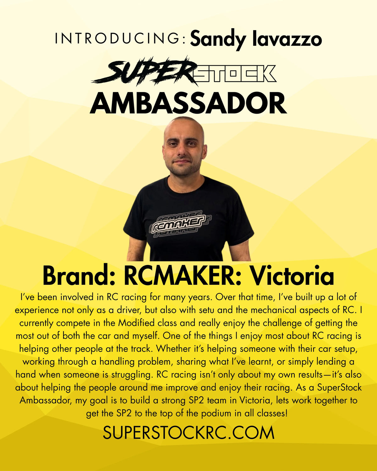 Sandy Iavazzo signs up as a SuperStock Ambassador!
