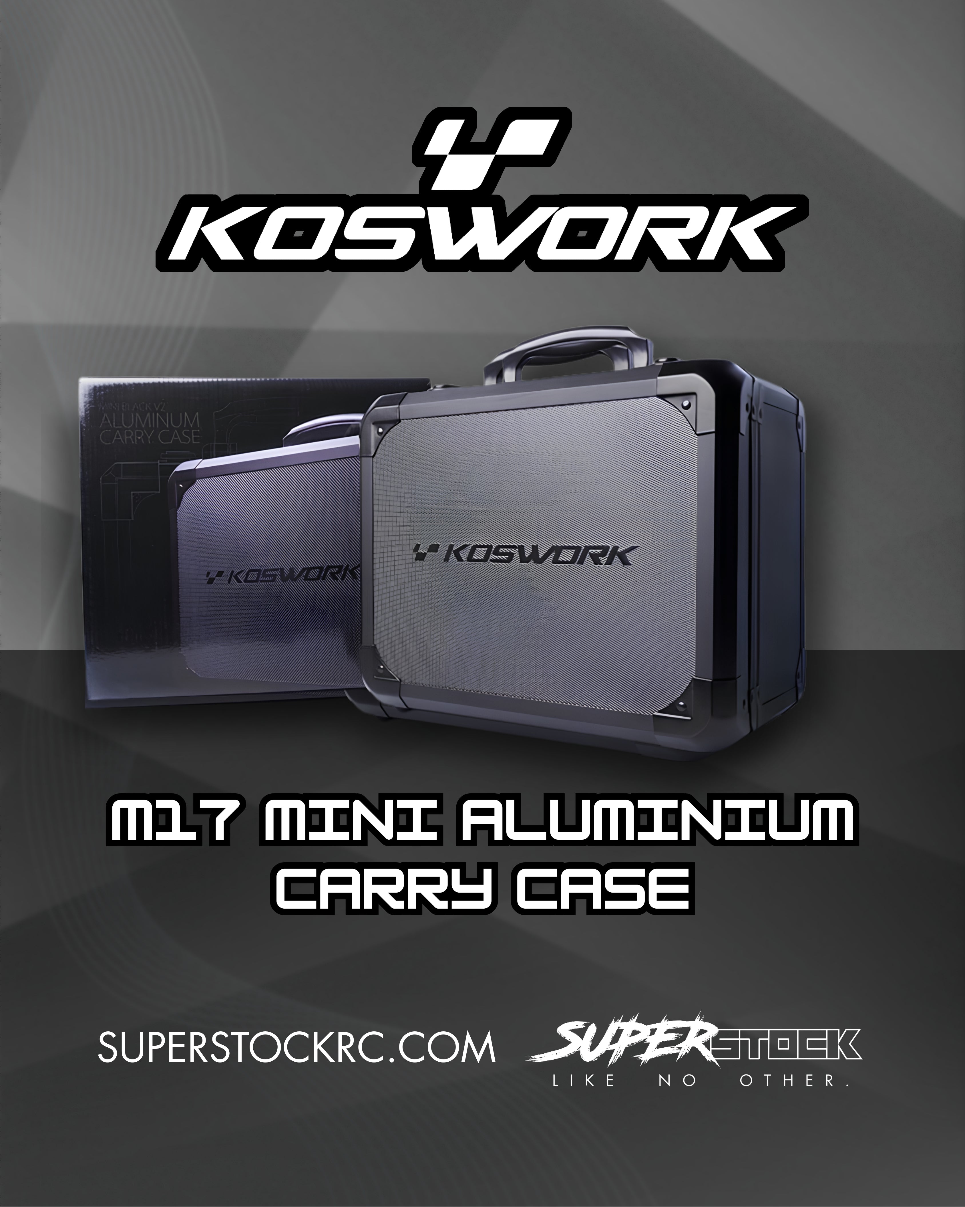Koswork M17 aluminium mini-behuizing