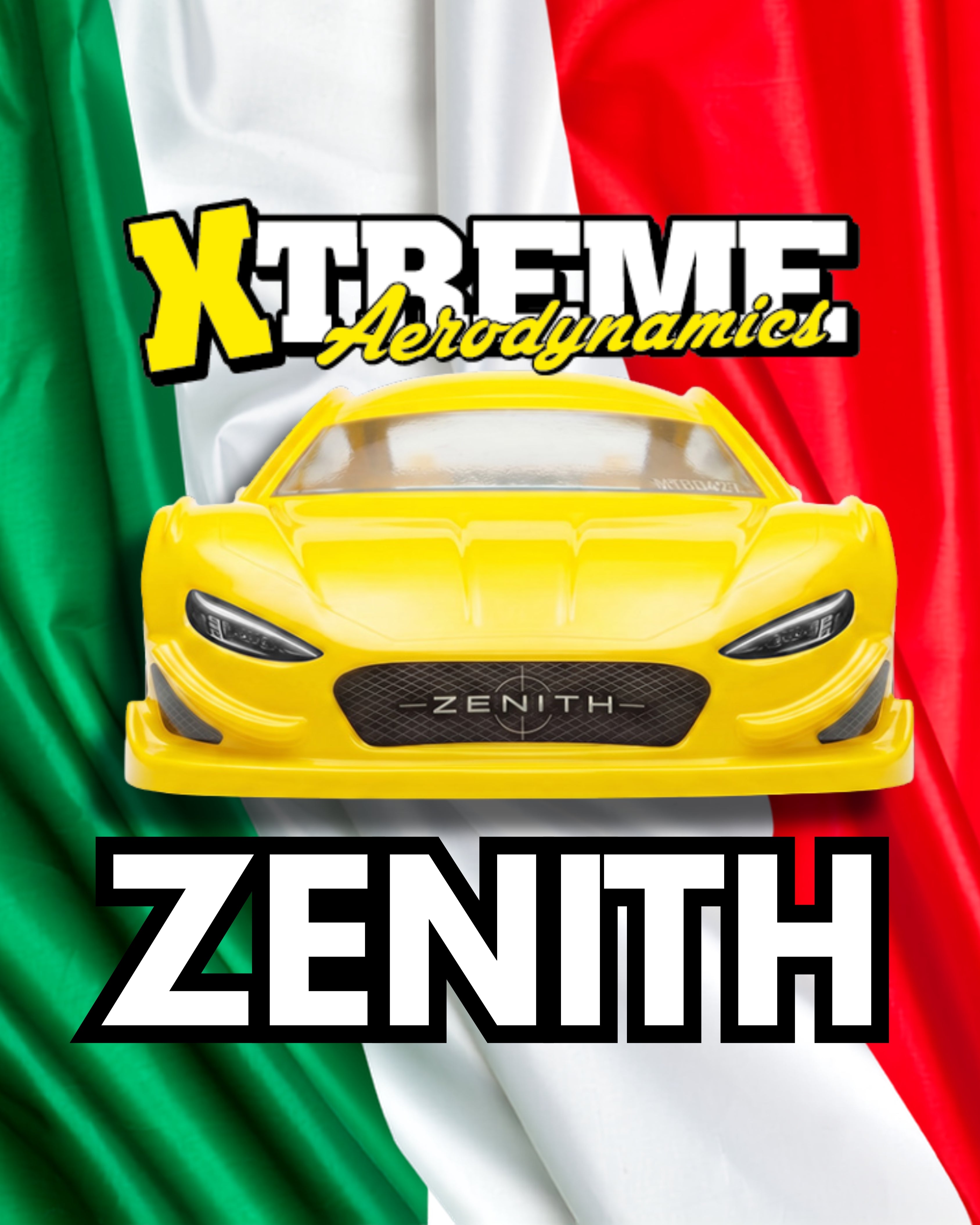 Zenith van Xtreme. Varianten van 0,4, 0,5 en 0,7 mm