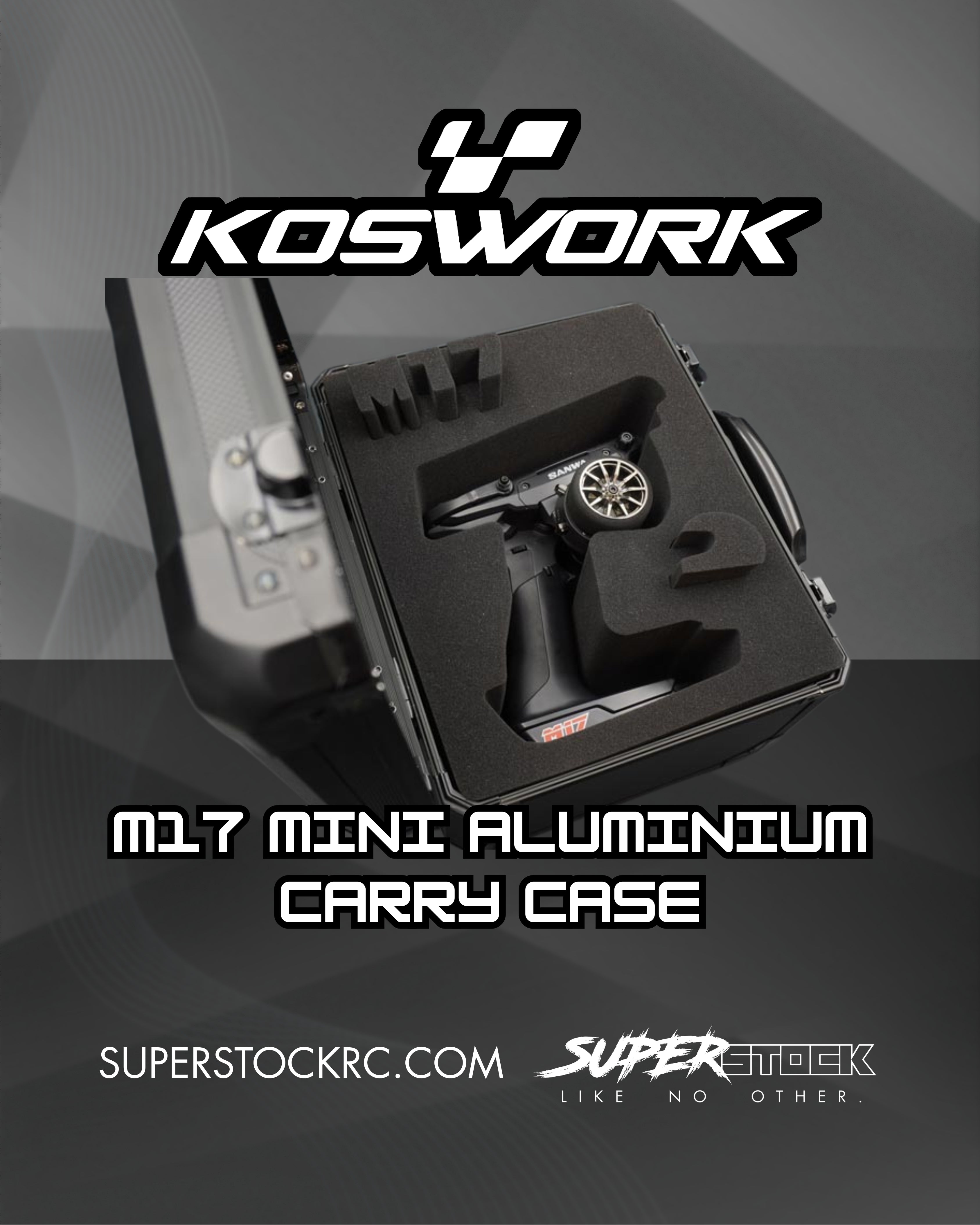 Koswork M17 aluminium mini-behuizing