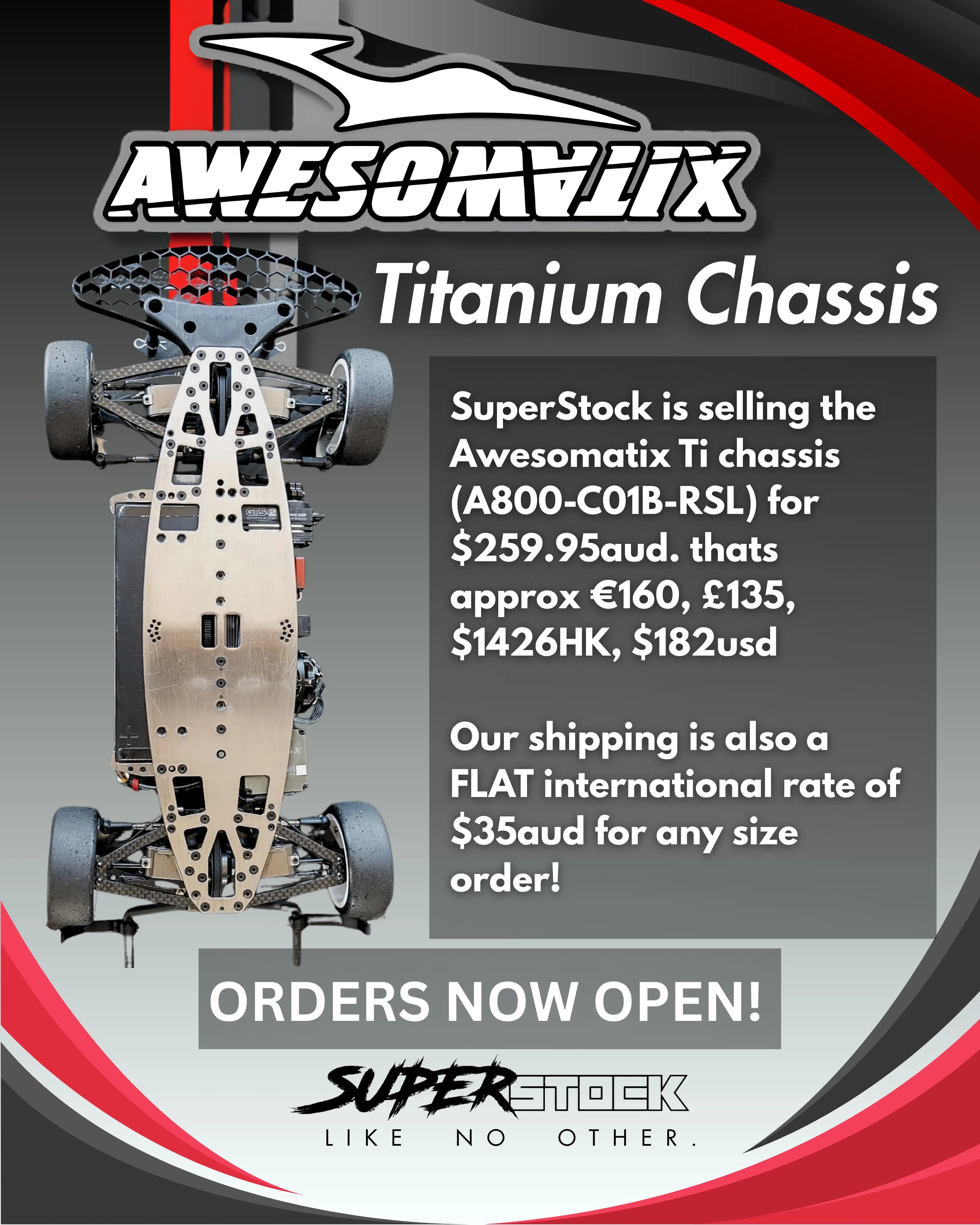 Awesomatix A800-C01B-RSL (Titanium chassis)