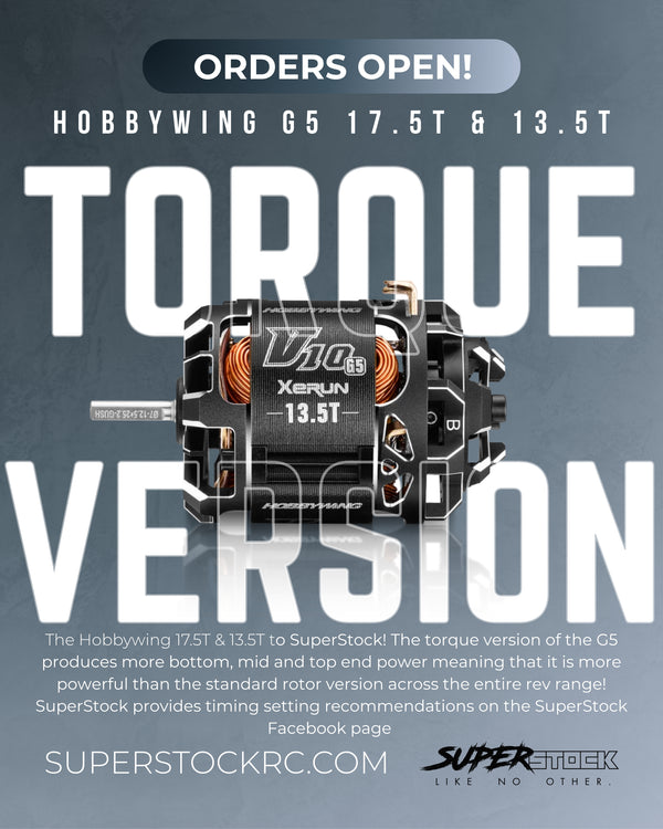 HOBBYWING G G5 KOPPELVERSIE: 17.5T & 13.5T