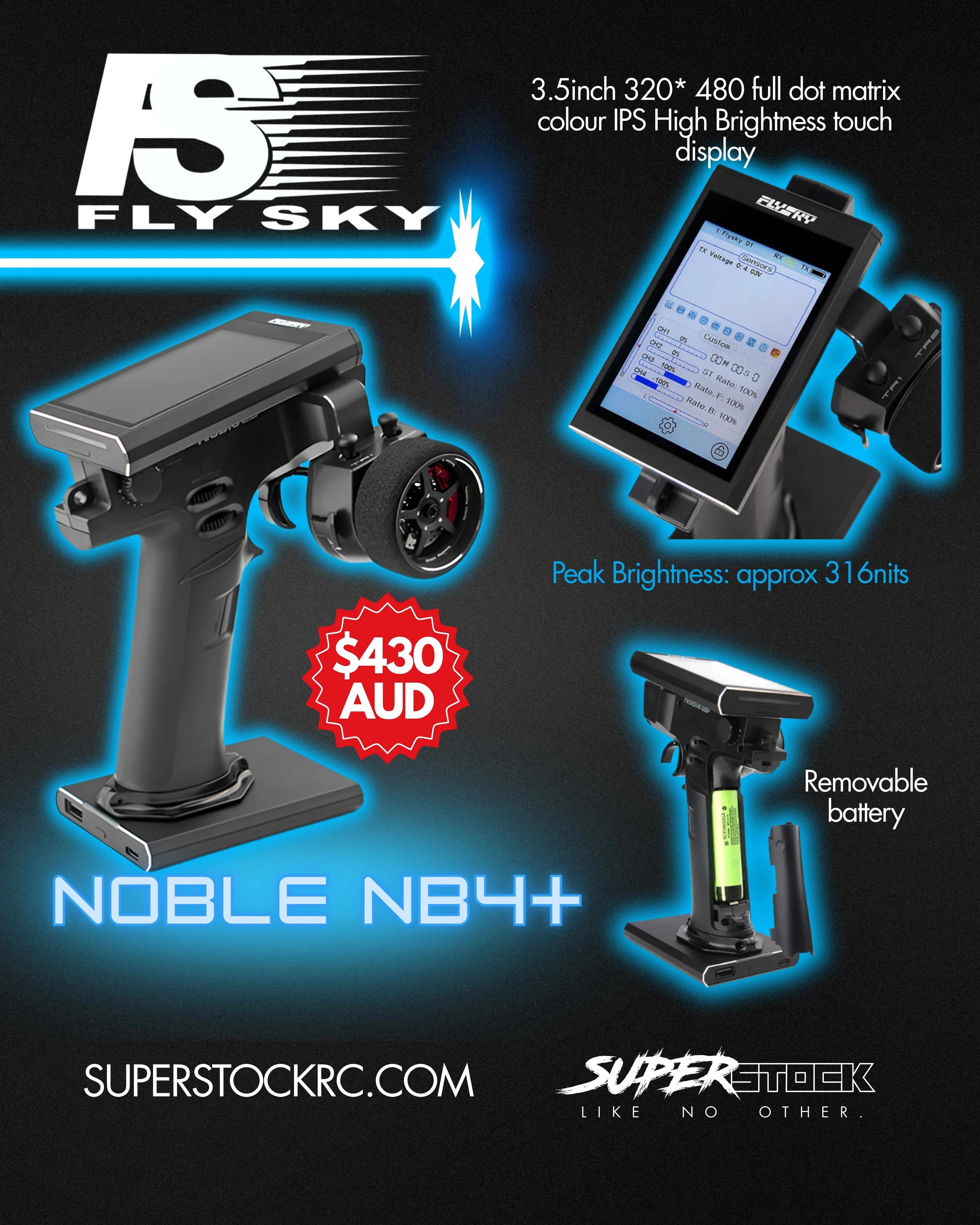 FlySky Noble NB4+