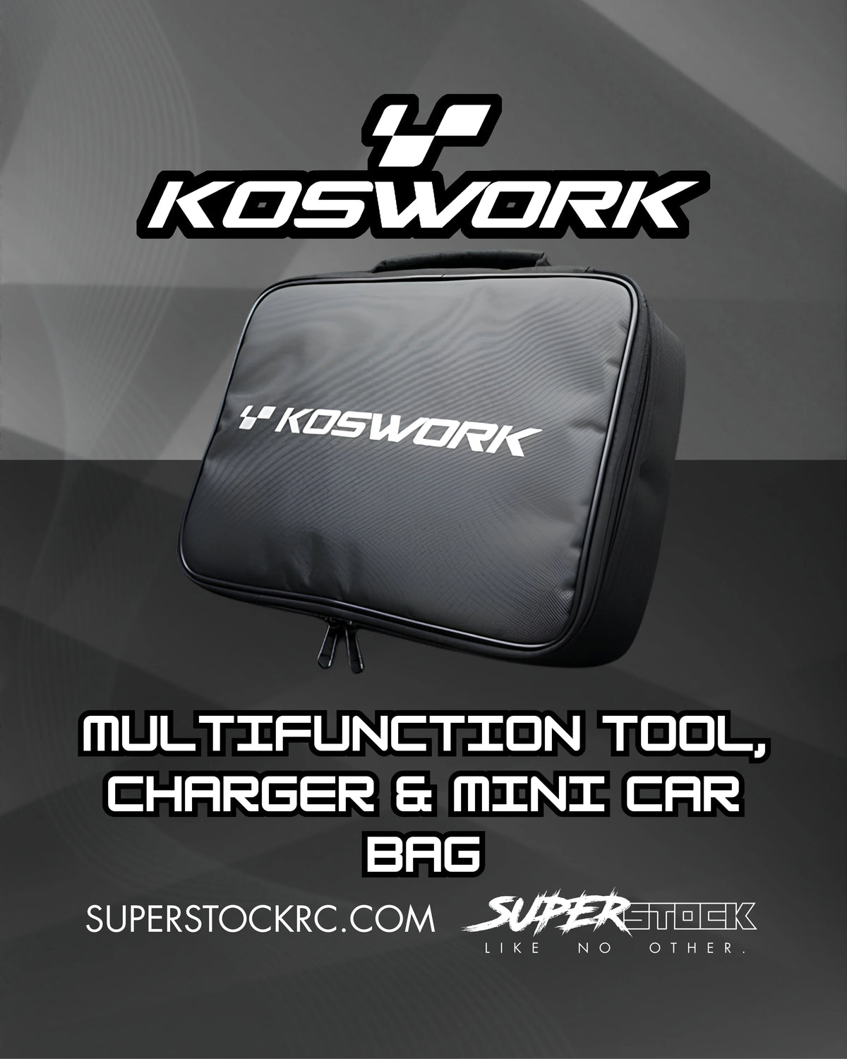 Koswork KOS32216 multifunctioneel gereedschap, oplader en minitas voor in de auto