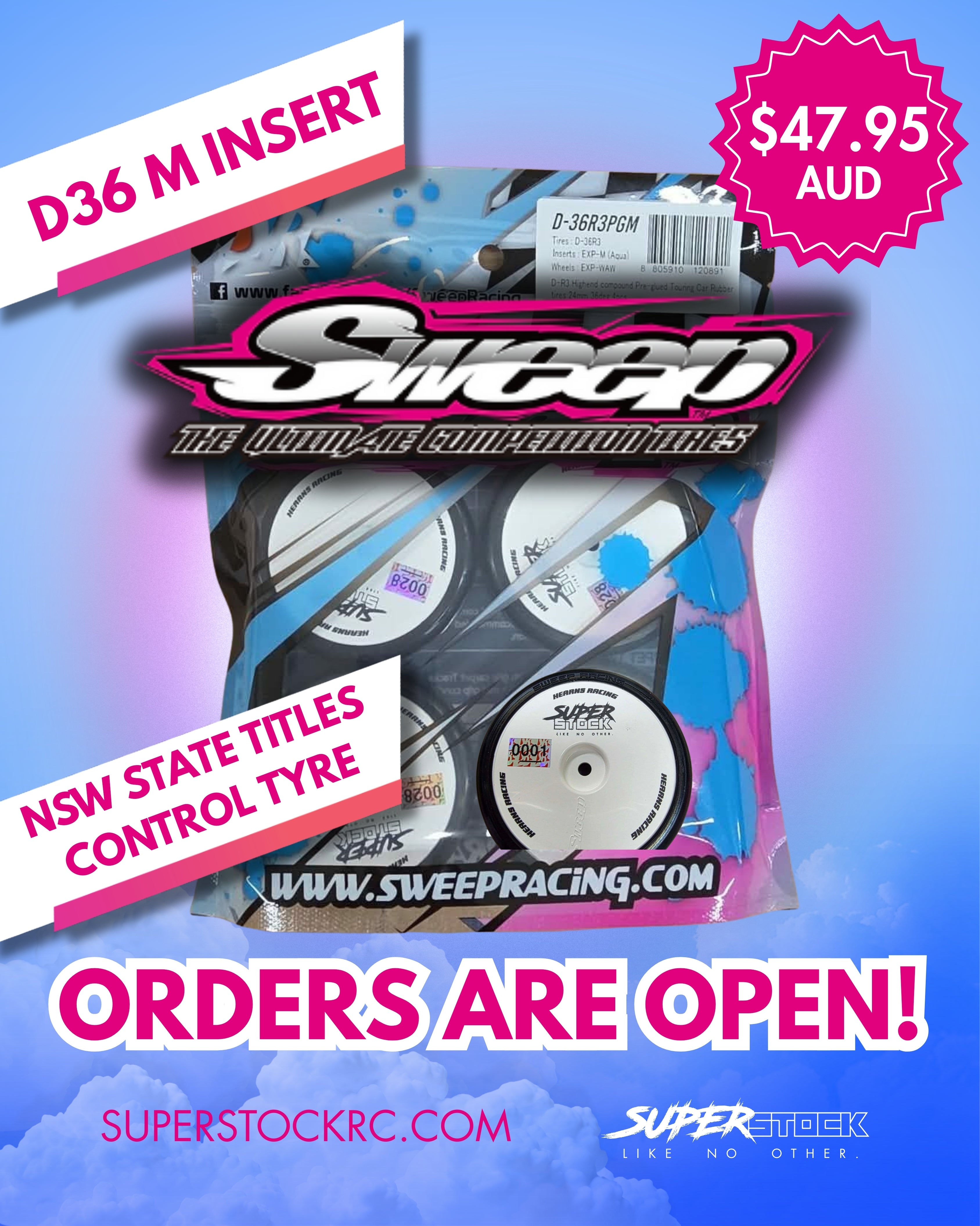 Sweep Racing NSW State Titels Banden
