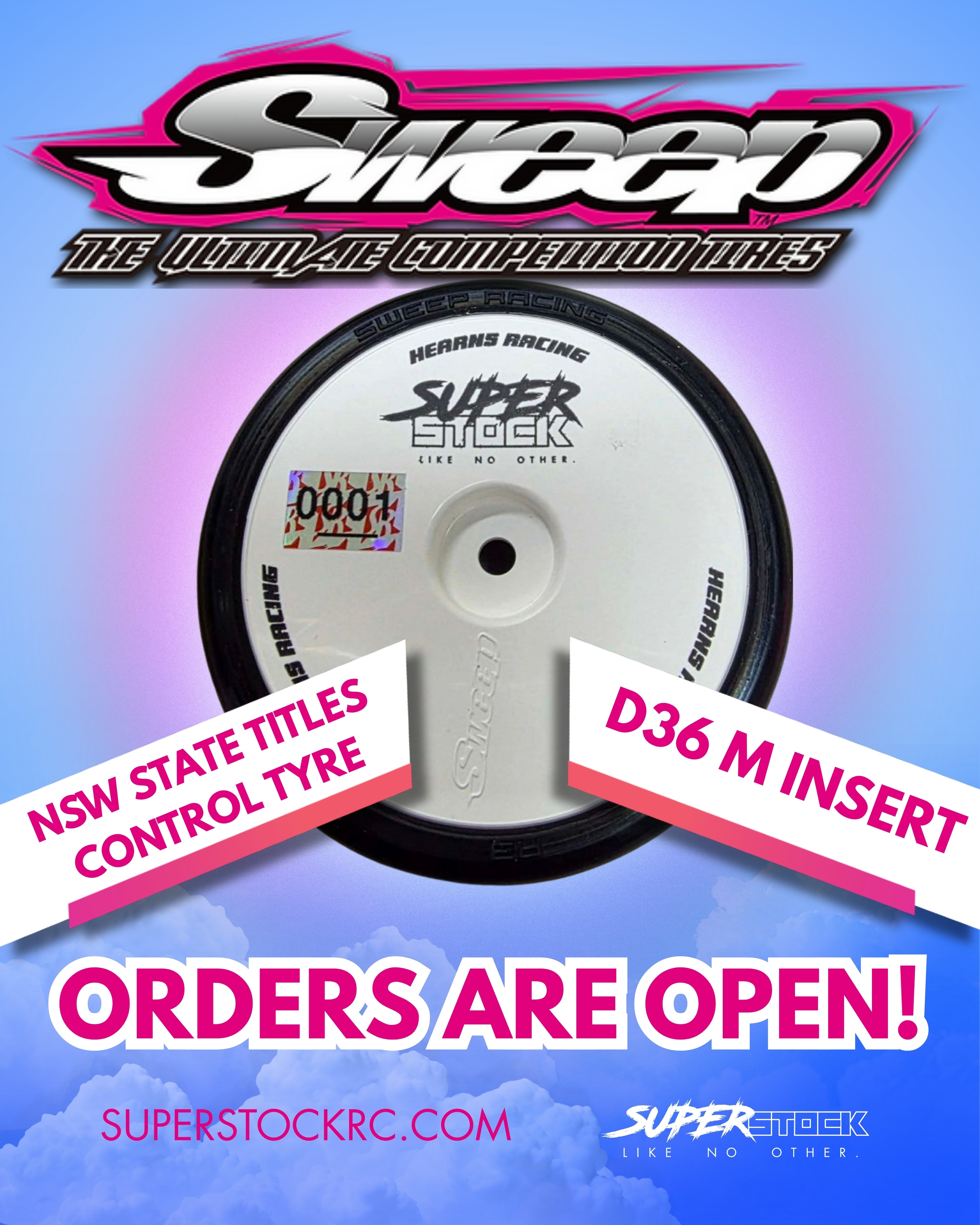 Sweep Racing NSW State Titels Banden